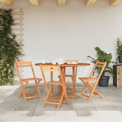 Gartentisch Butterfly Klappbar 120x70x75 cm Teak Massivholz