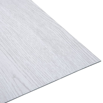 PVC-Fliesen Selbstklebend 5,11 m² Weiß