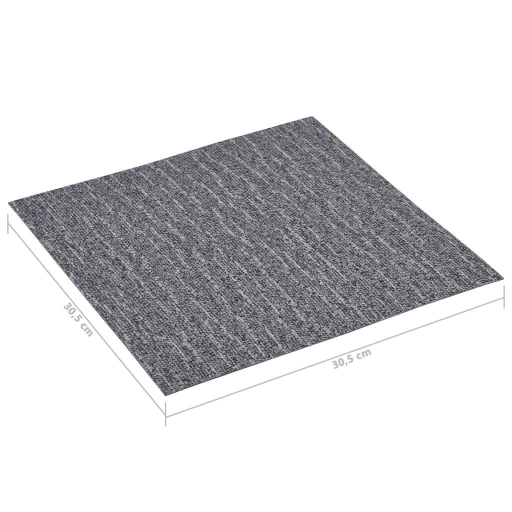PVC-Fliesen Selbstklebend 5,11 m² Grau