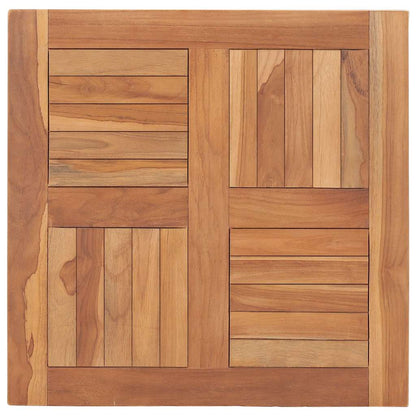 Tischplatte Massivholz Teak 60×60×2,5 cm