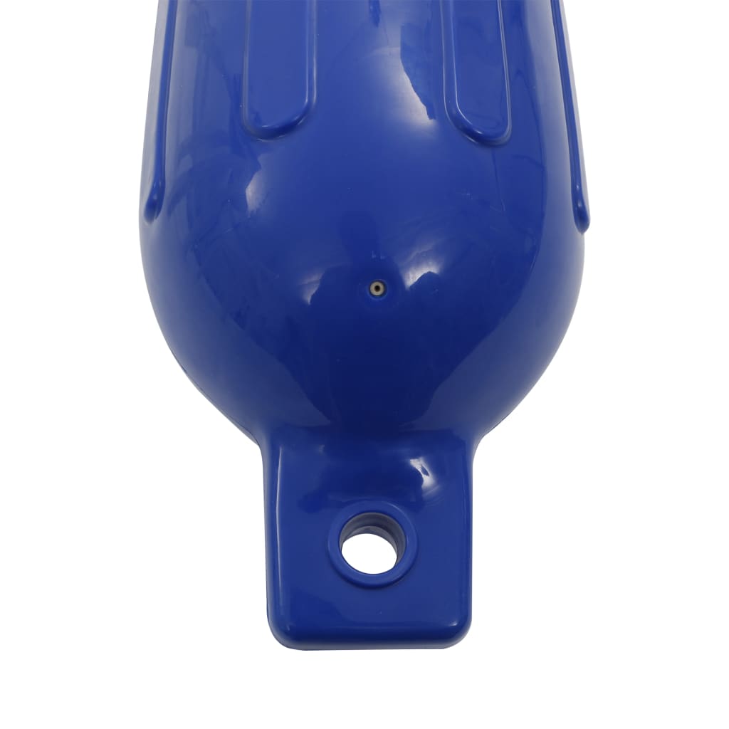 Bootsfender 4 Stk. Blau 58,5x16,5 cm PVC