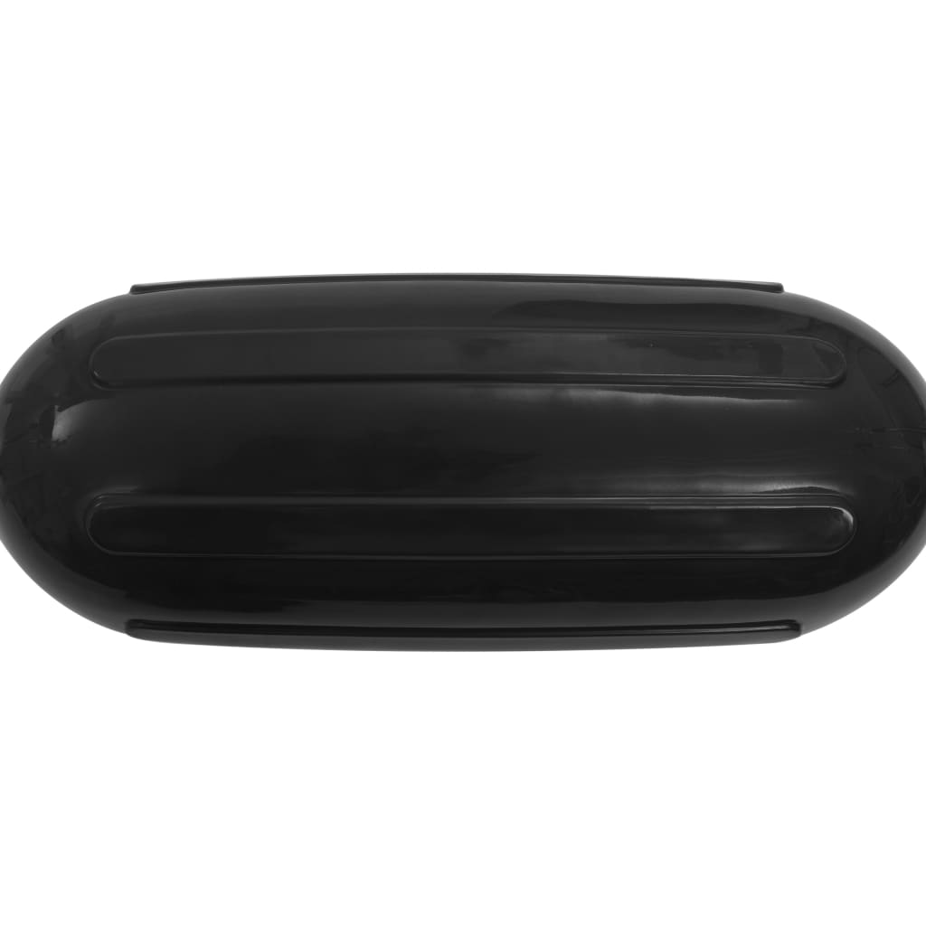 Bootsfender 4 Stk. Schwarz 51x14 cm PVC