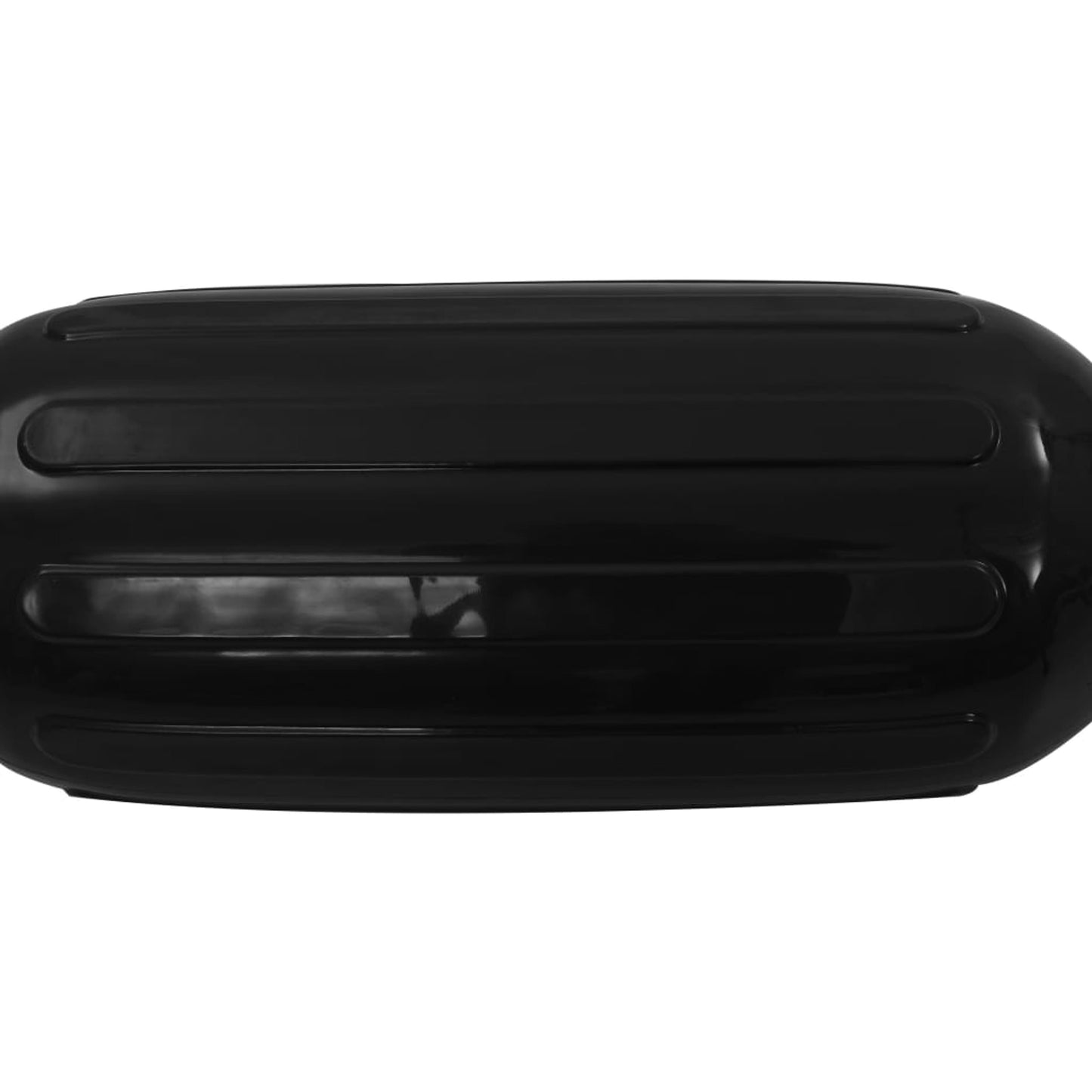 Bootsfender 2 Stk. Schwarz 69x21,5 cm PVC