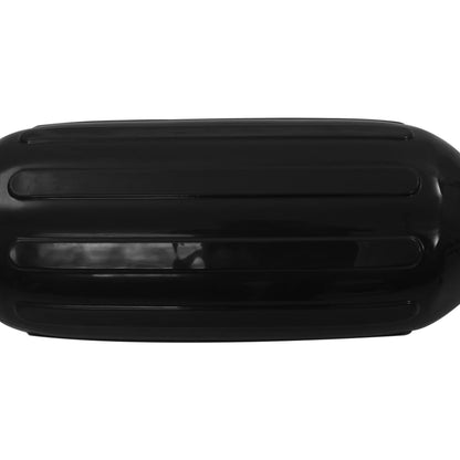 Bootsfender 2 Stk. Schwarz 69x21,5 cm PVC