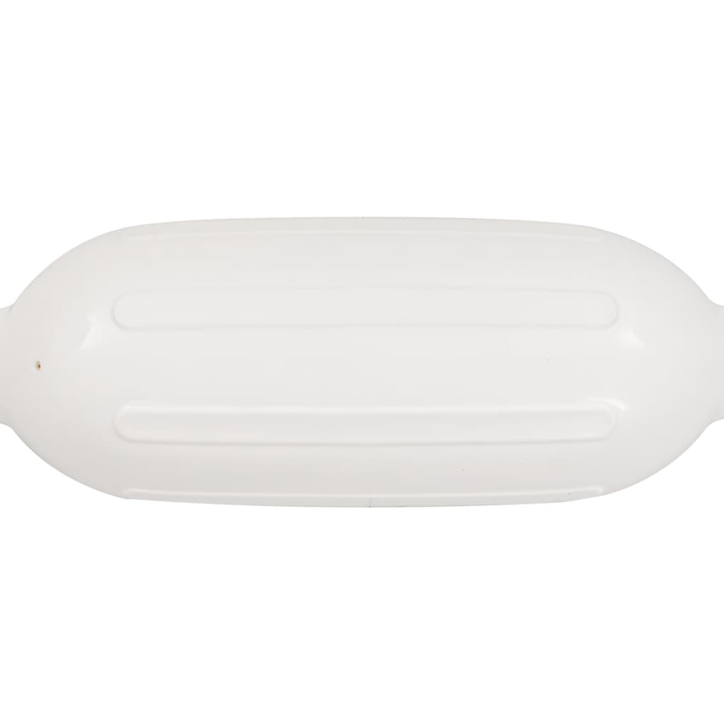 Bootsfender 4 Stk. Weiß 58,5x16,5 cm PVC
