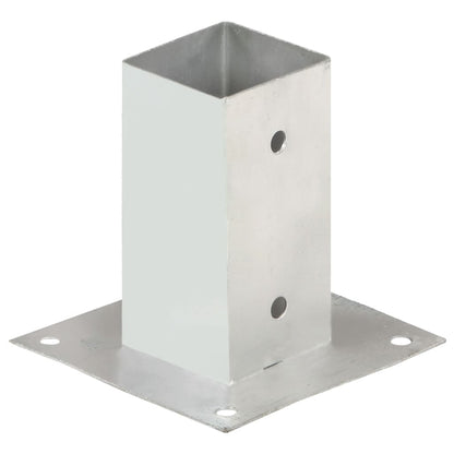 Stolpeanker 4 stk Galvaniseret metal 71 mm