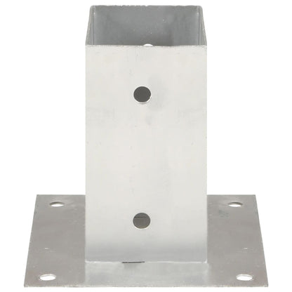 Stolpeanker 4 stk Galvaniseret metal 71 mm