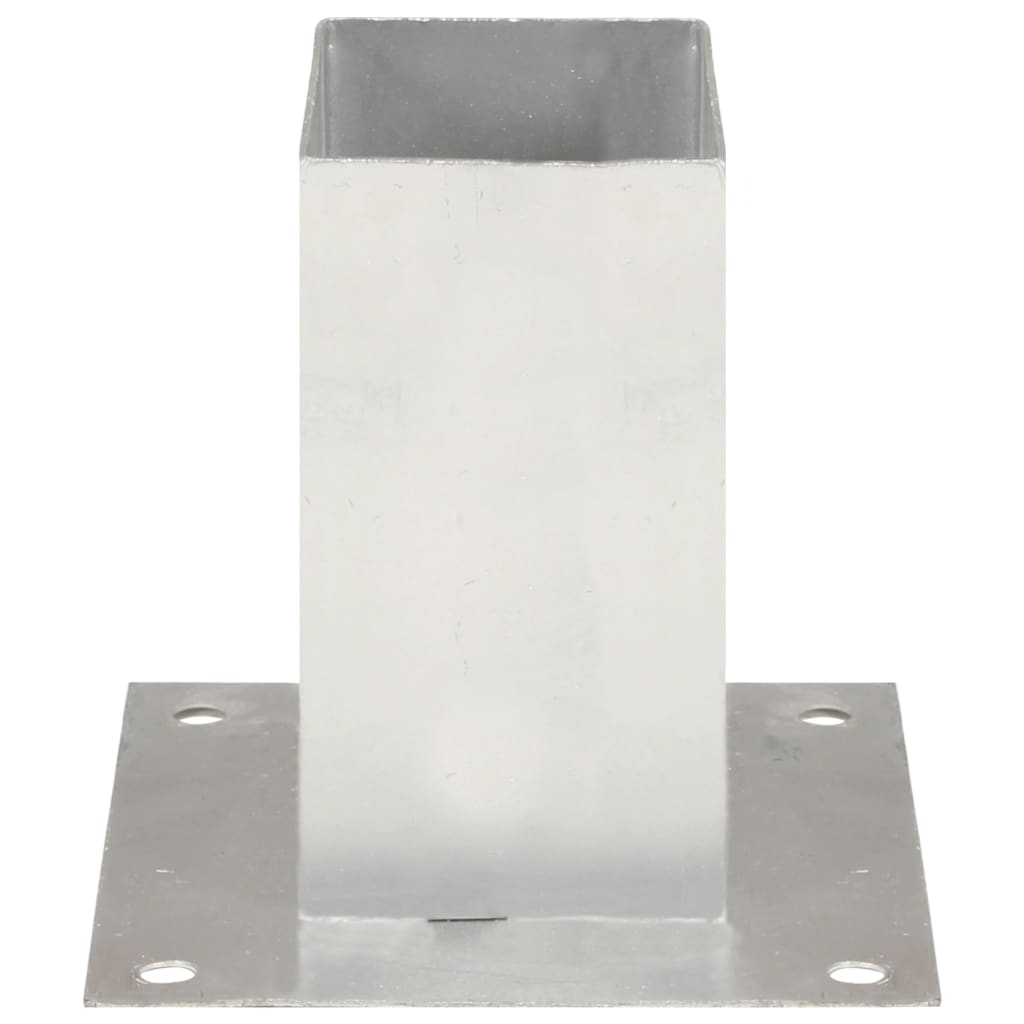 Stolpeanker 4 stk Galvaniseret metal 71 mm