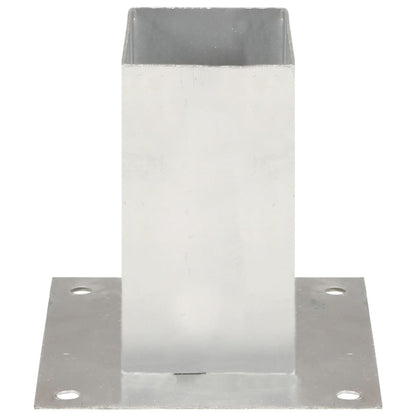 Stolpeanker 4 stk Galvaniseret metal 71 mm