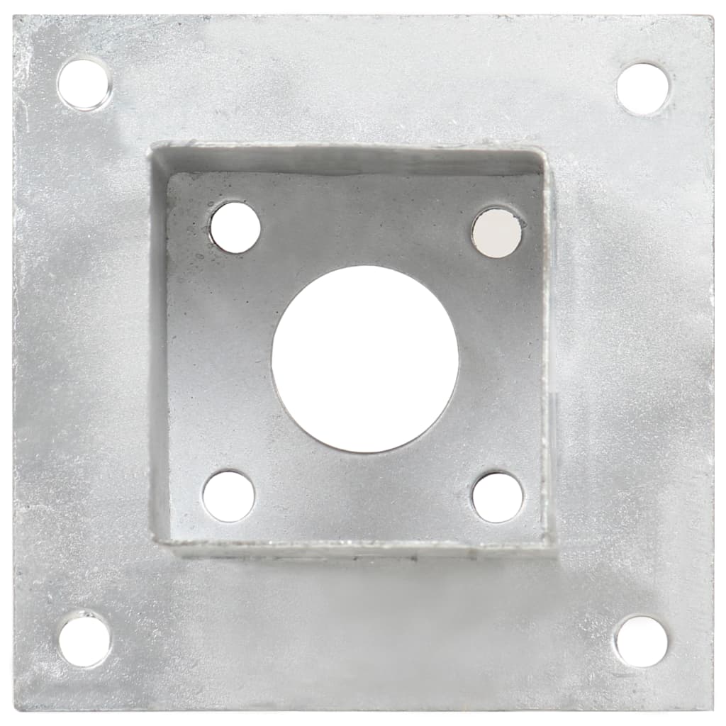 Stolpeanker 4 stk Galvaniseret metal 71 mm