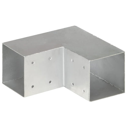 Pfostenverbinder L-Form Verzinktes Metall 91 x 91 mm