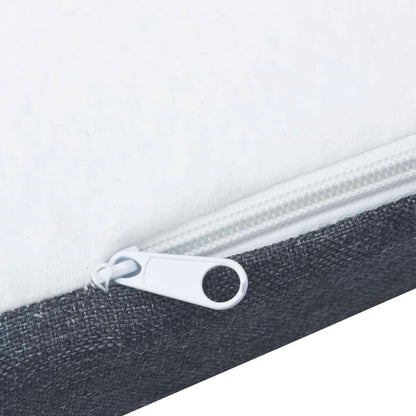Boxspringbett-Matratzenauflage 200 x 180 x 5 cm Mittelweich