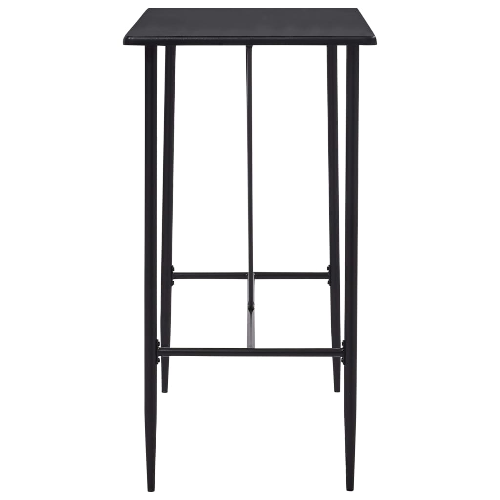 5-tlg. Bar-Set Kunststoff Schwarz