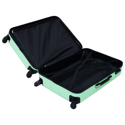 Hartschalen-Trolley-Set 3 Stk. Minzgrün ABS