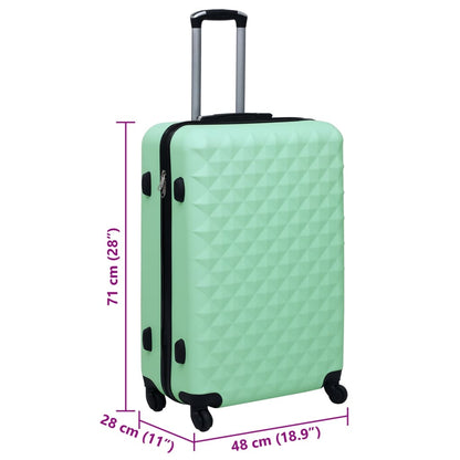 Hartschalen-Trolley Minzgrün ABS