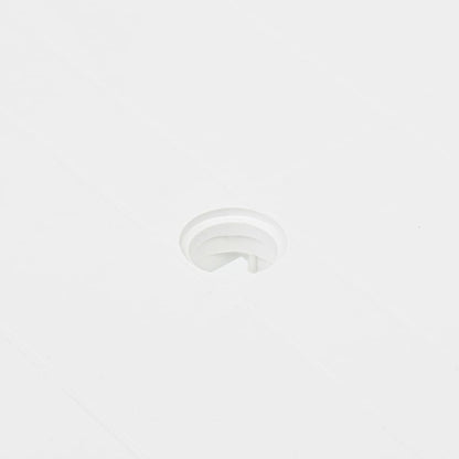 Gartentisch Weiß 80x75x72 cm Kunststoff