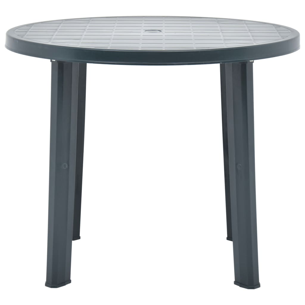 Gartentisch Grün 89 cm Kunststoff