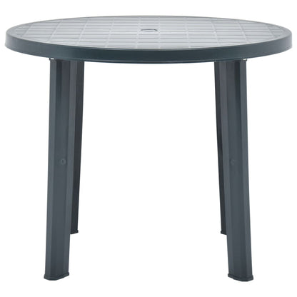 Gartentisch Grün 89 cm Kunststoff