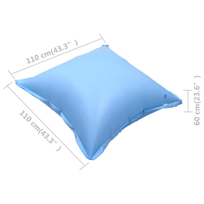 Aufblasbare Poolkissen für Aufstellpools 10 Stk. PVC