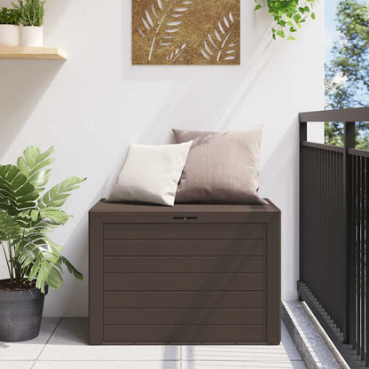 Gartentruhe Braun 78x44x55 cm