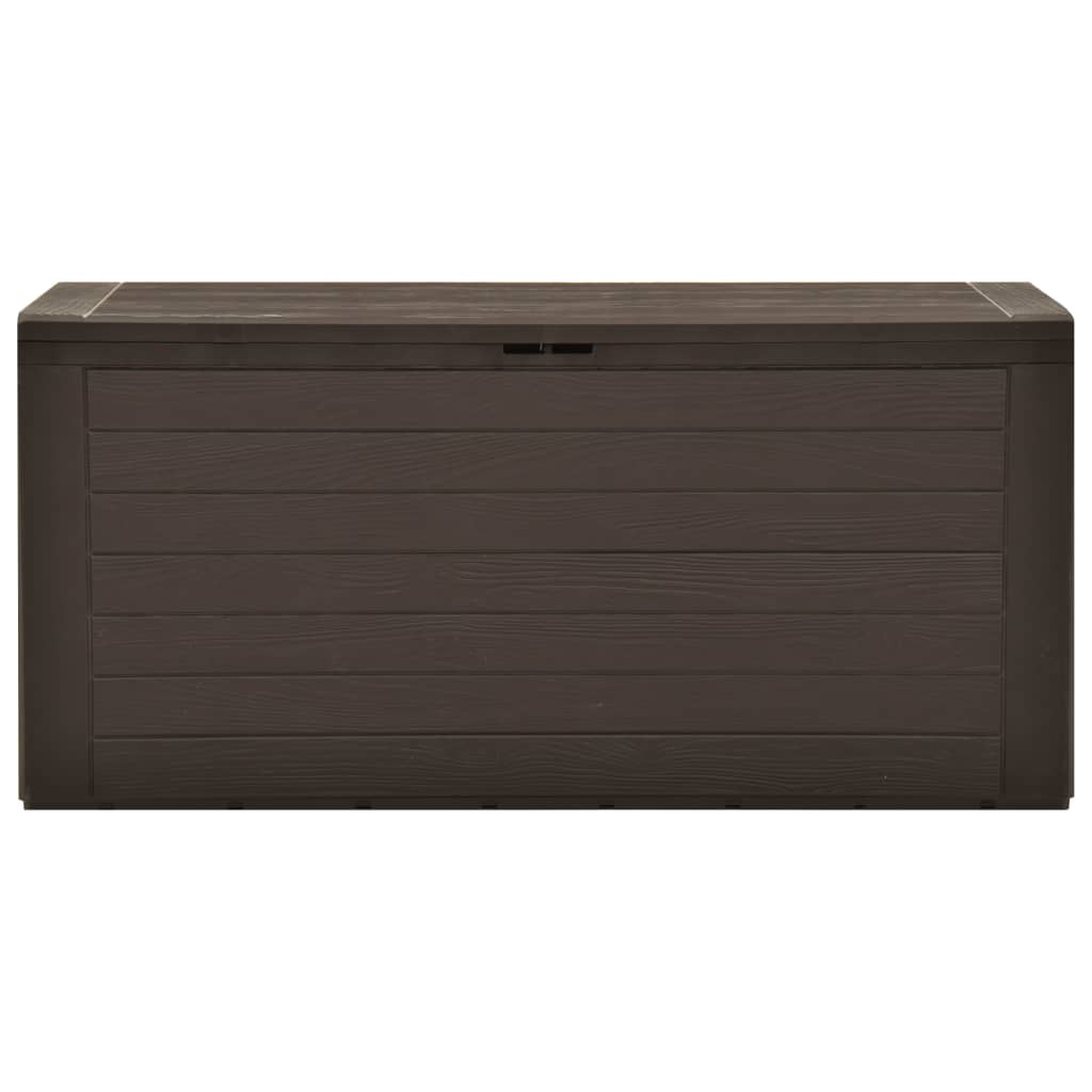 Gartentruhe Braun 116x44x55 cm