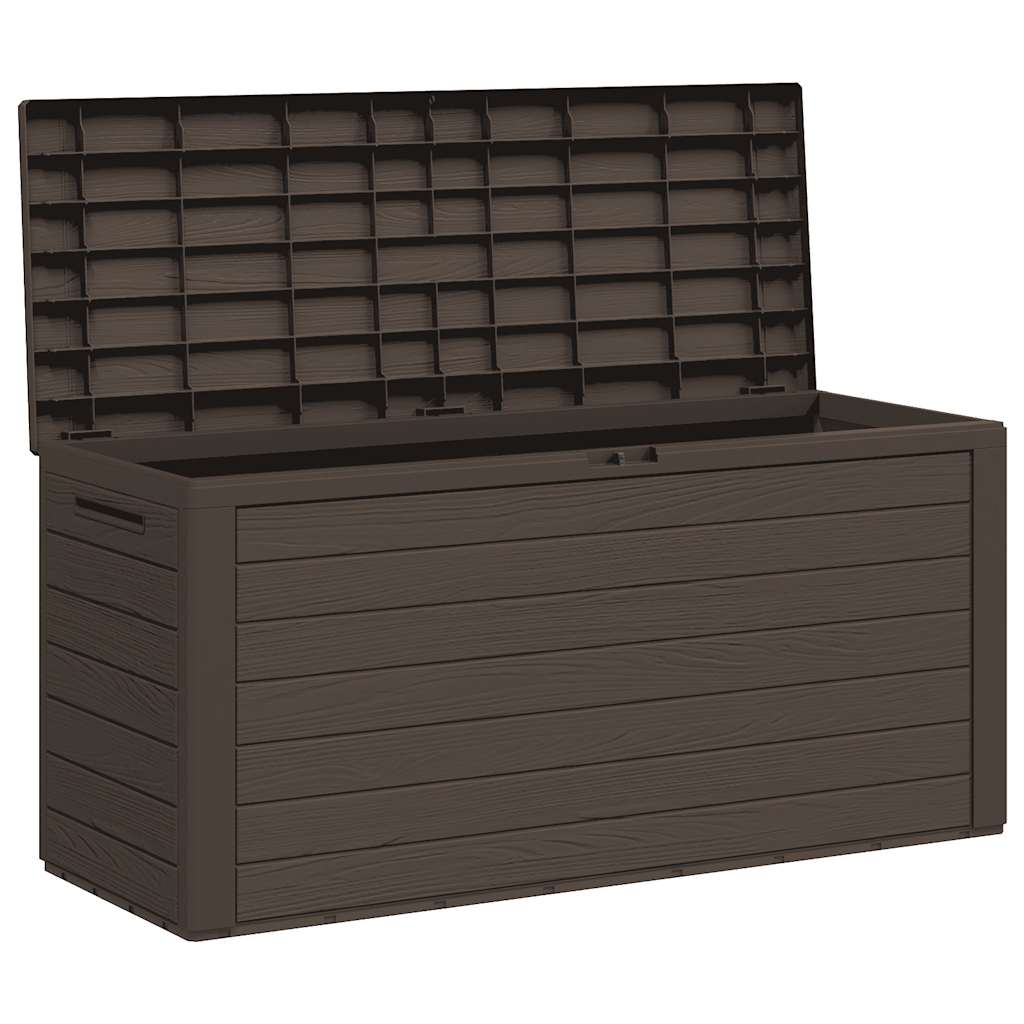 Gartentruhe Braun 116x44x55 cm