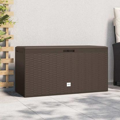 Gartenbox Braun 114x47x60 cm