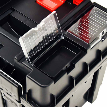 Werkzeug-Organizer Trolley mit Griff 45x36x90 cm