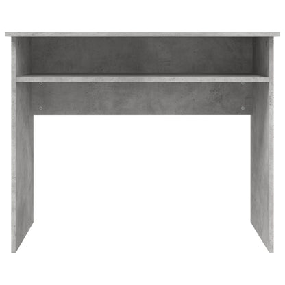 Schreibtisch Betongrau 90x50x74 cm Holzwerkstoff