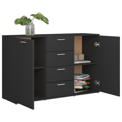 Sideboard Grau 120x35,5x75 cm Holzwerkstoff