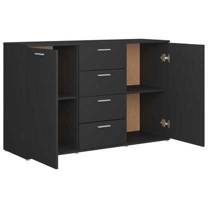 Sideboard Grau 120x35,5x75 cm Holzwerkstoff