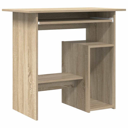 Schreibtisch Sonoma-Eiche 80x45x74 cm Holzwerkstoff