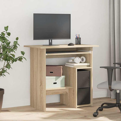 Schreibtisch Sonoma-Eiche 80x45x74 cm Holzwerkstoff