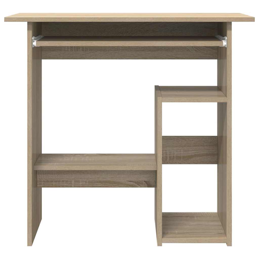 Schreibtisch Sonoma-Eiche 80x45x74 cm Holzwerkstoff