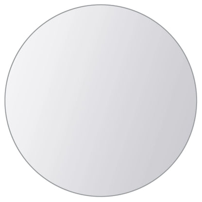 16-tlg. Spiegelfliesen-Set Rund Glas