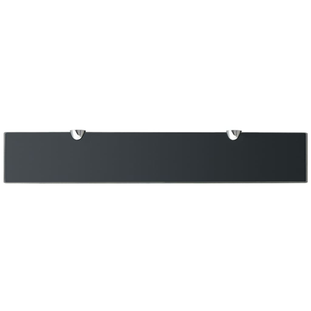 Schwebende Regale 2 Stk. Glas 60x10 cm 8 mm
