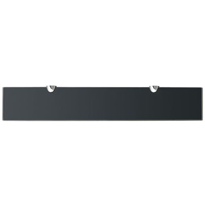 Schwebende Regale 2 Stk. Glas 60x10 cm 8 mm