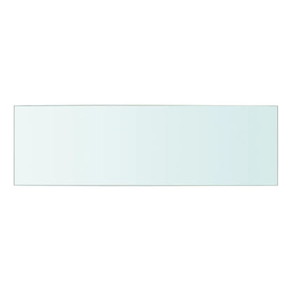 Regalböden 2 Stk. Glas Transparent 50x15 cm