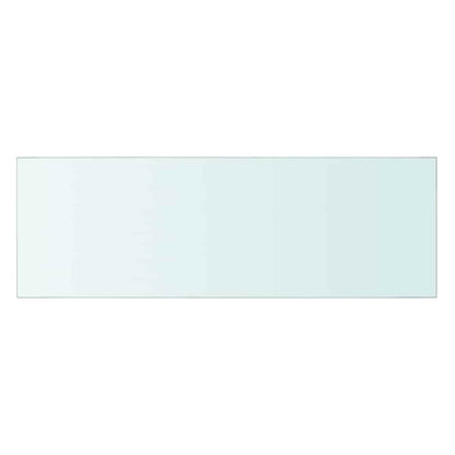 Regalböden 2 Stk. Glas Transparent 60x20 cm