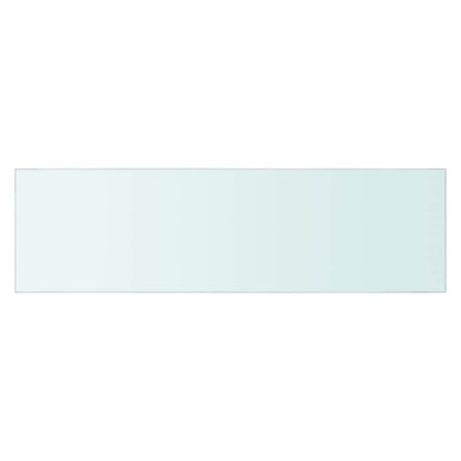 Regalböden 2 Stk. Glas Transparent 70x20 cm