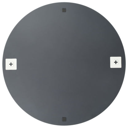 Wandspiegel 2 Stk. 50 cm Rund Glas