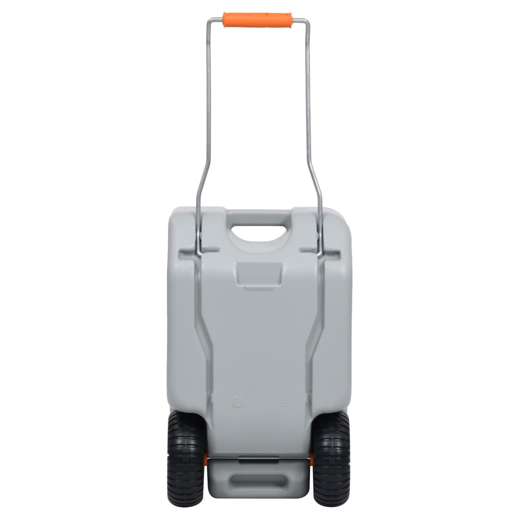 Camping-Wassertank mit Rollen 25 L Grau