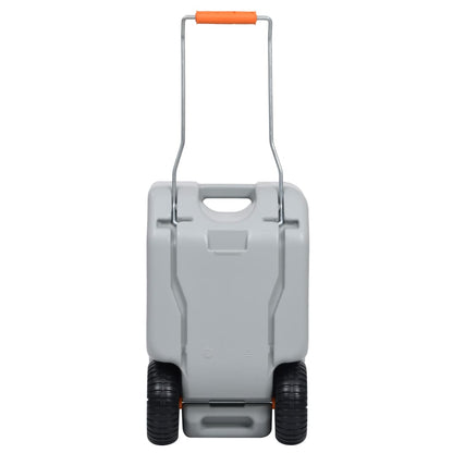 Camping-Wassertank mit Rollen 25 L Grau
