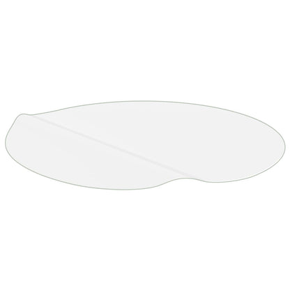 Tischfolie Transparent Ø 90 cm 1,6 mm PVC