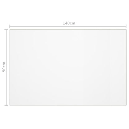 Tischfolie Matt 140x90 cm 1,6 mm PVC