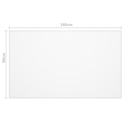 Tischfolie Matt 160x90 cm 1,6 mm PVC