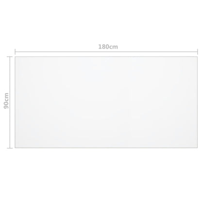 Tischfolie Transparent 180x90 cm 1,6 mm PVC
