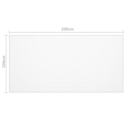 Tischfolie Matt 200x100 cm 1,6 mm PVC