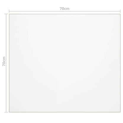 Tischfolie Matt 70x70 cm 1,6 mm PVC