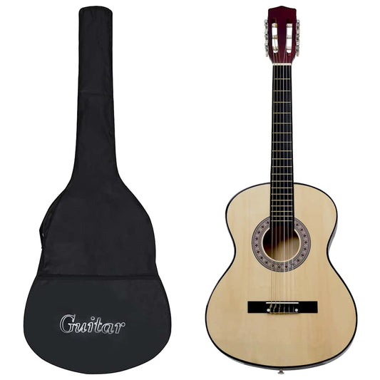 12.-tlg. Klassische Gitarre Set für Anfänger 4/4 39"